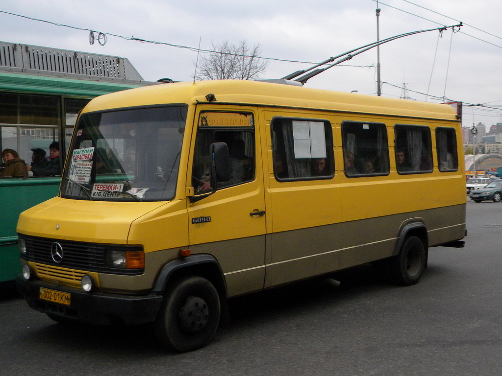 Киевская область, Mercedes-Benz T2 609D № 002-01 КМ — Фото — Автобусный  транспорт