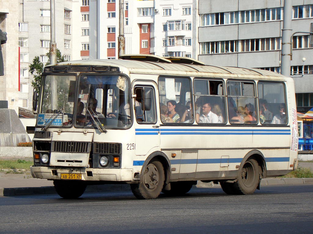 Архангельская область, ПАЗ-32054 № 2251