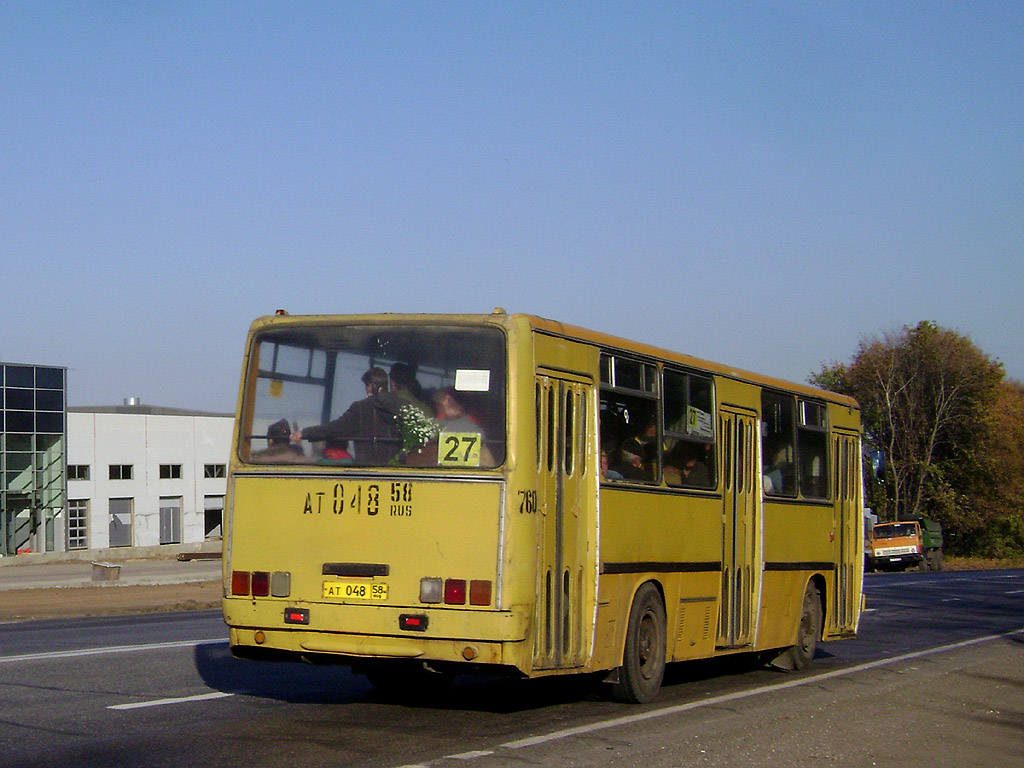 Пензенская вобласць, Ikarus 260.37 № 760