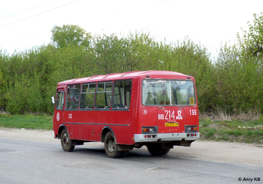 Марий Эл, ПАЗ-3205-110 № 196