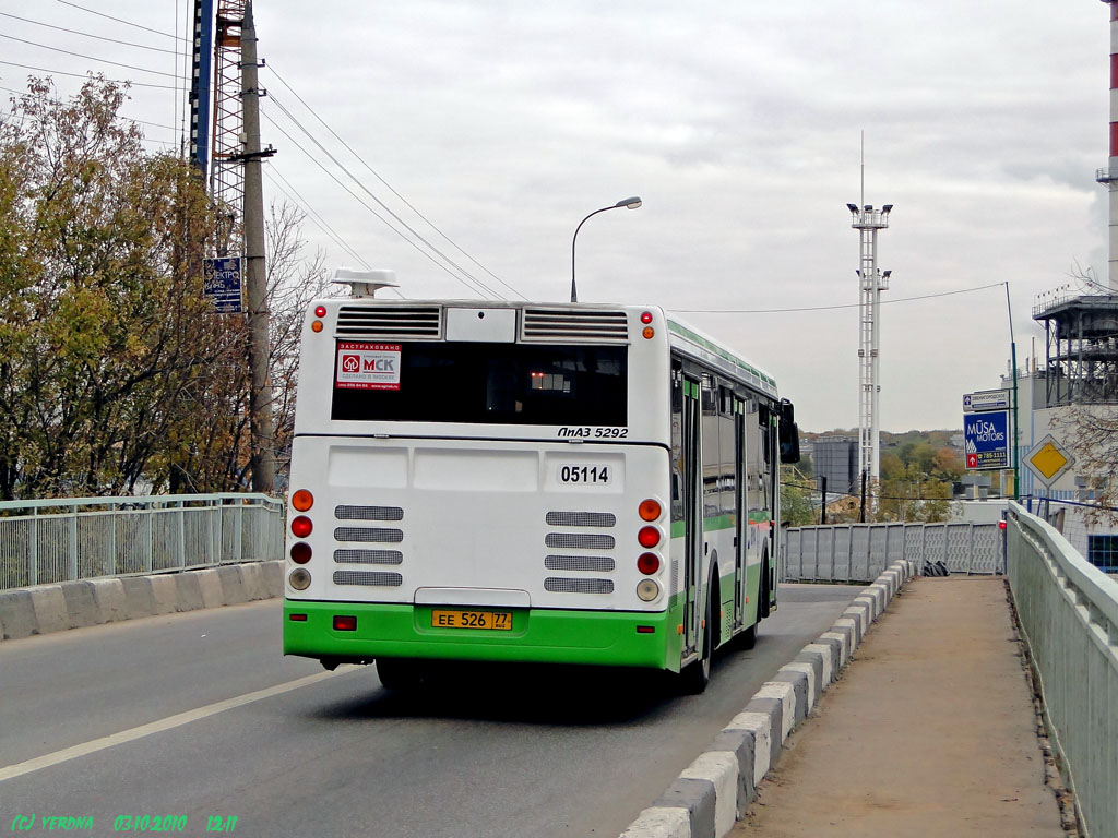 Moskwa, LiAZ-5292.20 Nr 05114