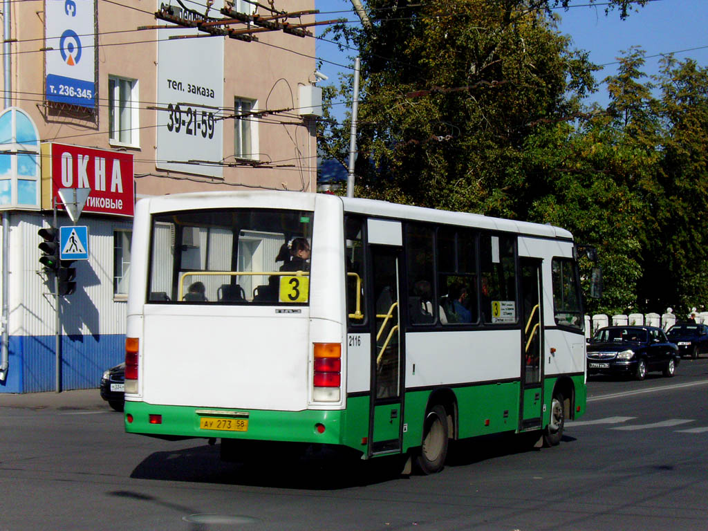 Penza region, PAZ-320402-03 č. 2116