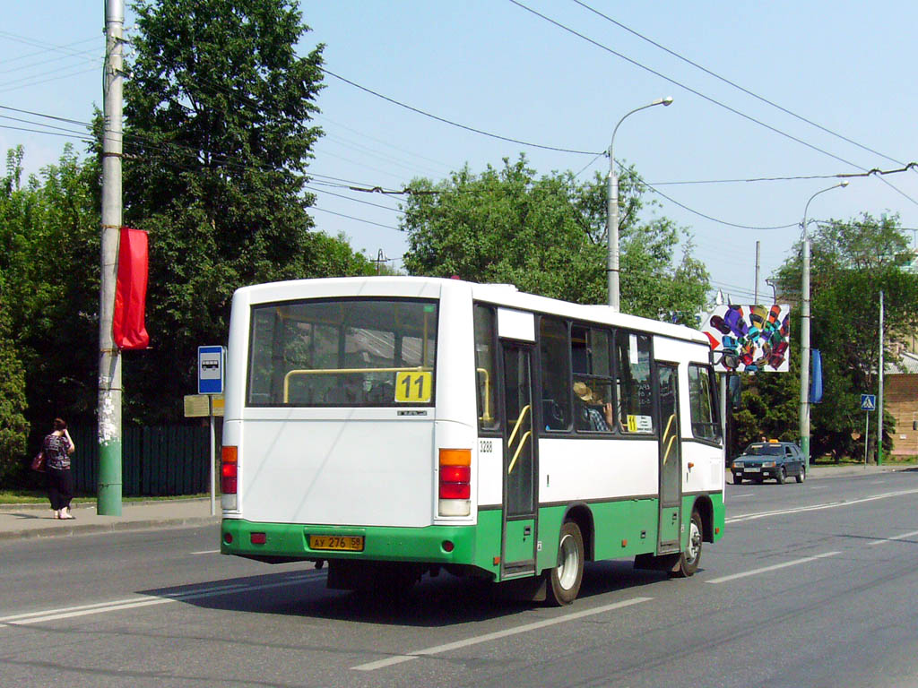 Пензенская область, ПАЗ-320402-03 № 3288