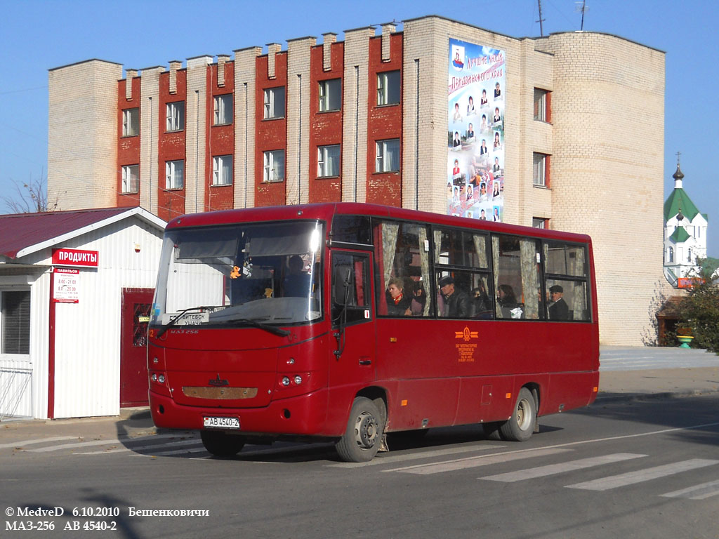 Віцебская вобласць, МАЗ-256.270 № 100612