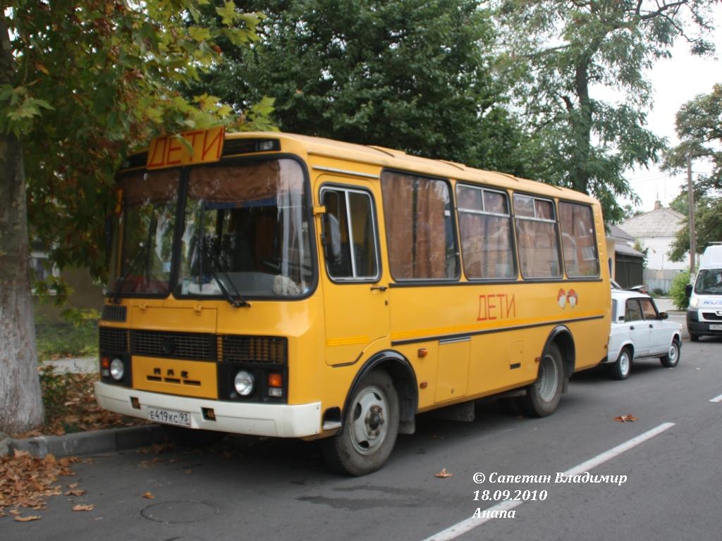 Краснодарский край, ПАЗ-32053-70 № Е 419 КС 93