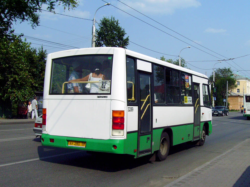 Пензенская область, ПАЗ-320402-03 № 3289