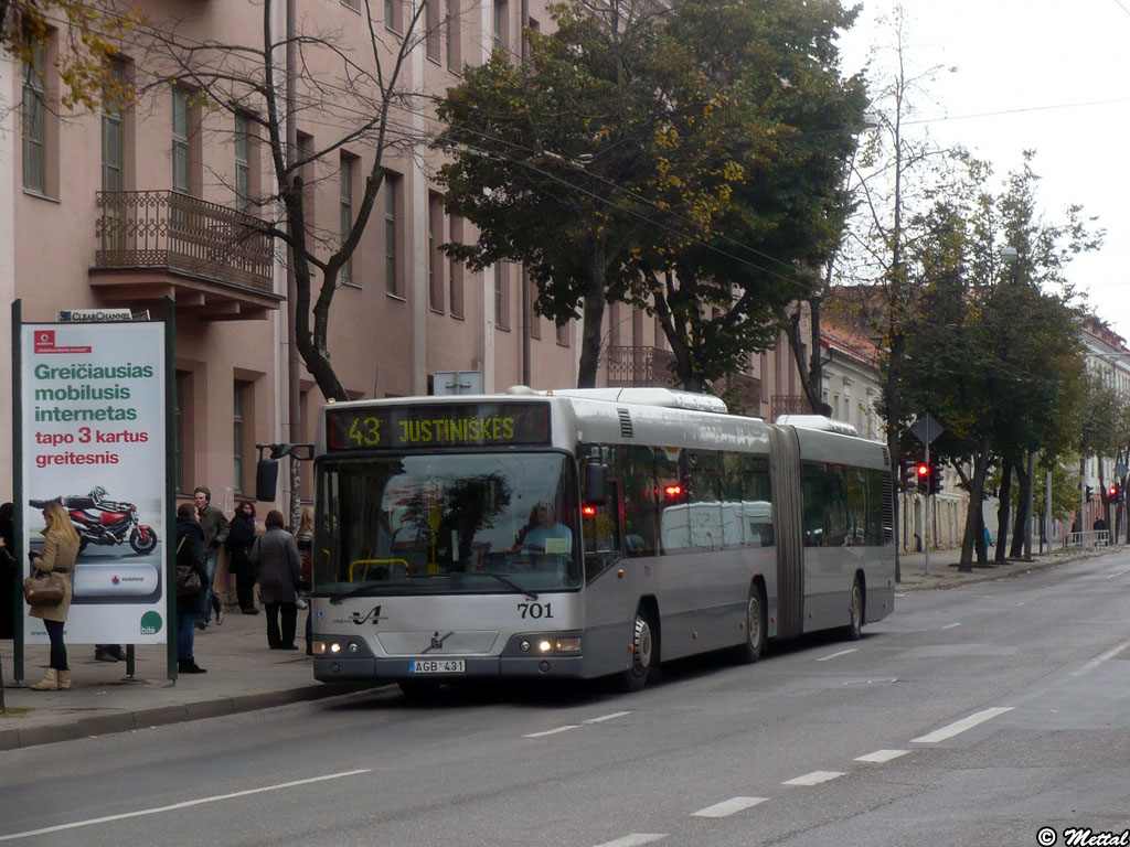 Литва, Volvo 7700A № 701