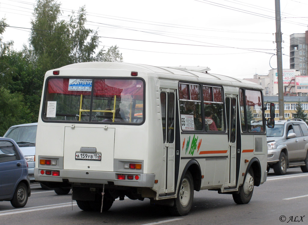 Нижегородская область, ПАЗ-32054 № А 159 УВ 152