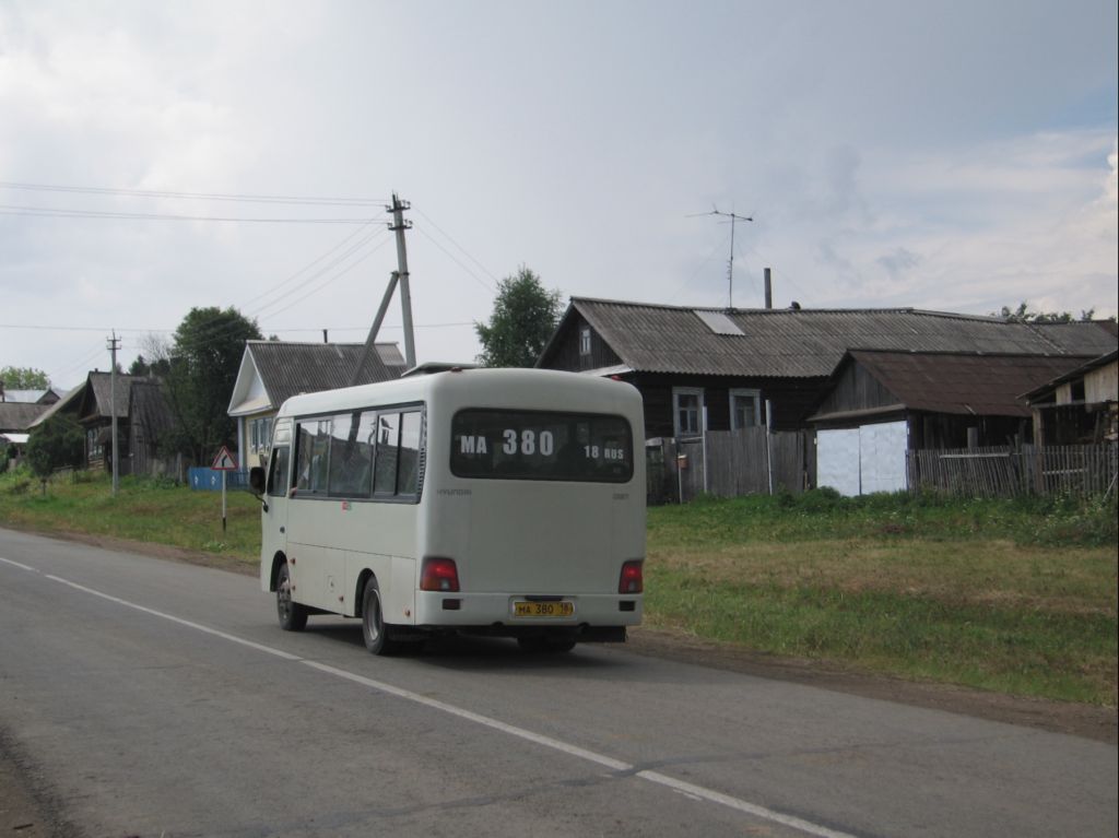 Удмуртия, Hyundai County SWB (группа ТагАЗ) № МА 380 18