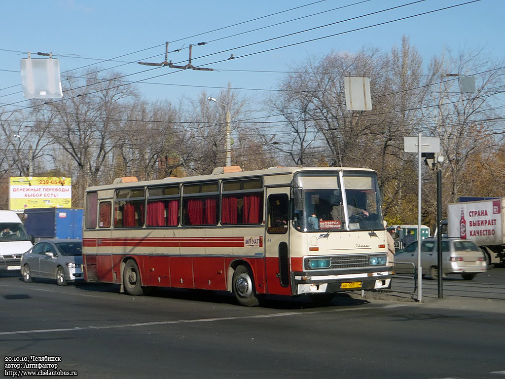 Челябинская область, Ikarus 256.75 № АВ 909 74