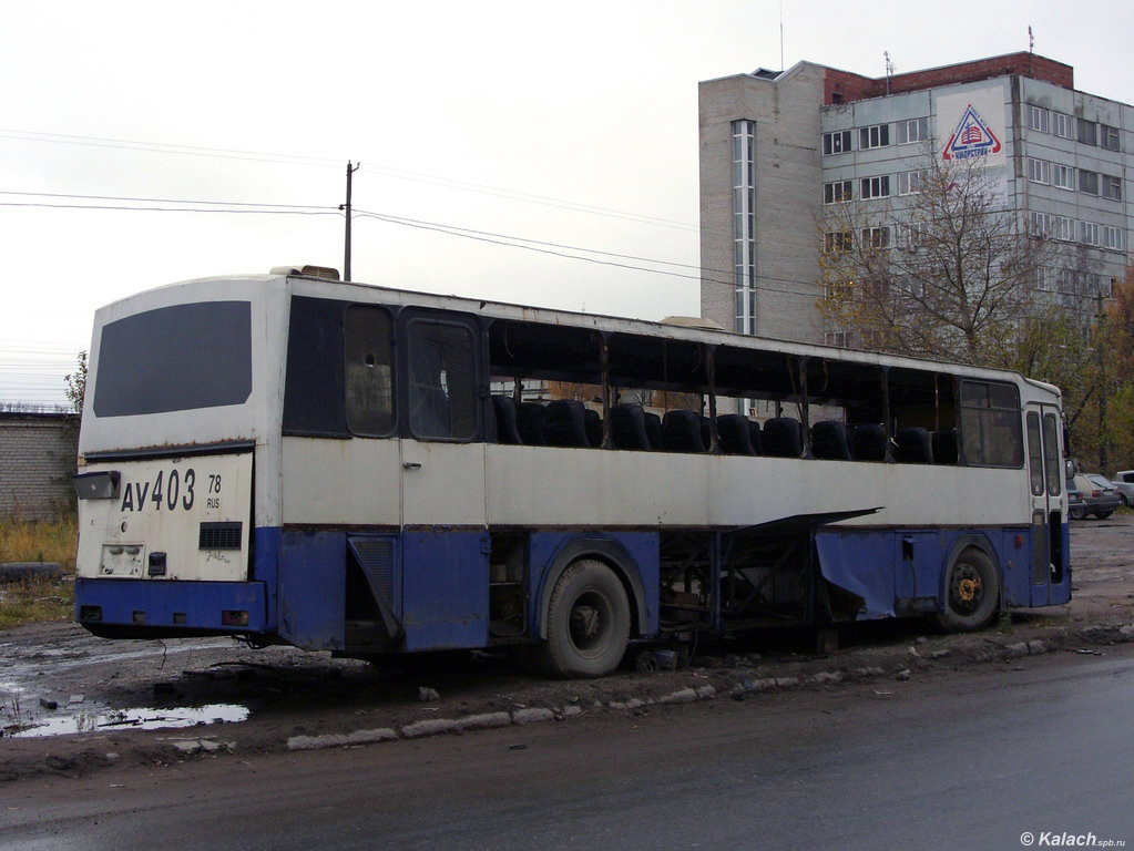 Санкт-Петербург, Jelcz PR110D № АУ 403 78