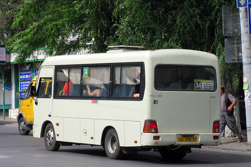 Ростовская область, Hyundai County SWB C08 (РЗГА) № 81