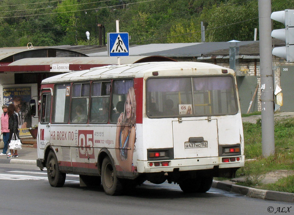 Nizhegorodskaya region, PAZ-32054 č. А 437 НС 152