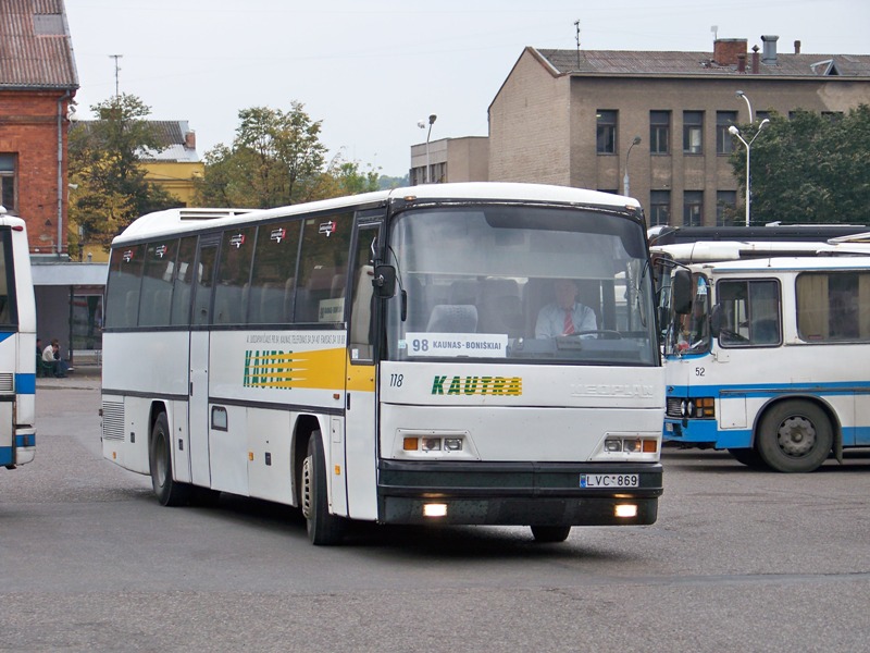 Литва, Neoplan N316K Transliner № 118