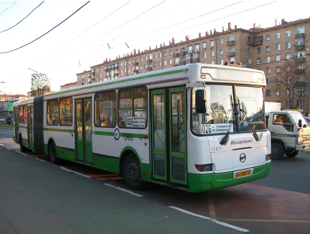 Москва, ЛиАЗ-6212.01 № 13491