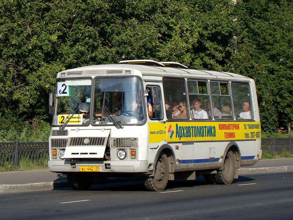 Архангельская область, ПАЗ-32054 № АС 442 29