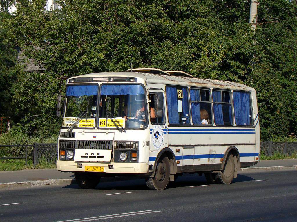 Архангельская область, ПАЗ-32054 № 3401