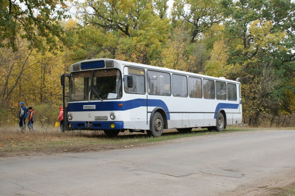 Волгоградская область, Mercedes-Benz O307 № А 862 КМ 34