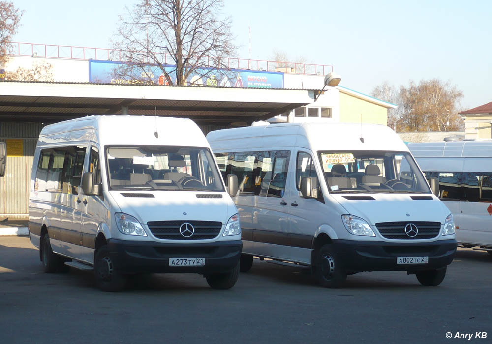 Chuvashia, Luidor-22340C (MB Sprinter 515CDI) # А 273 ТУ 21