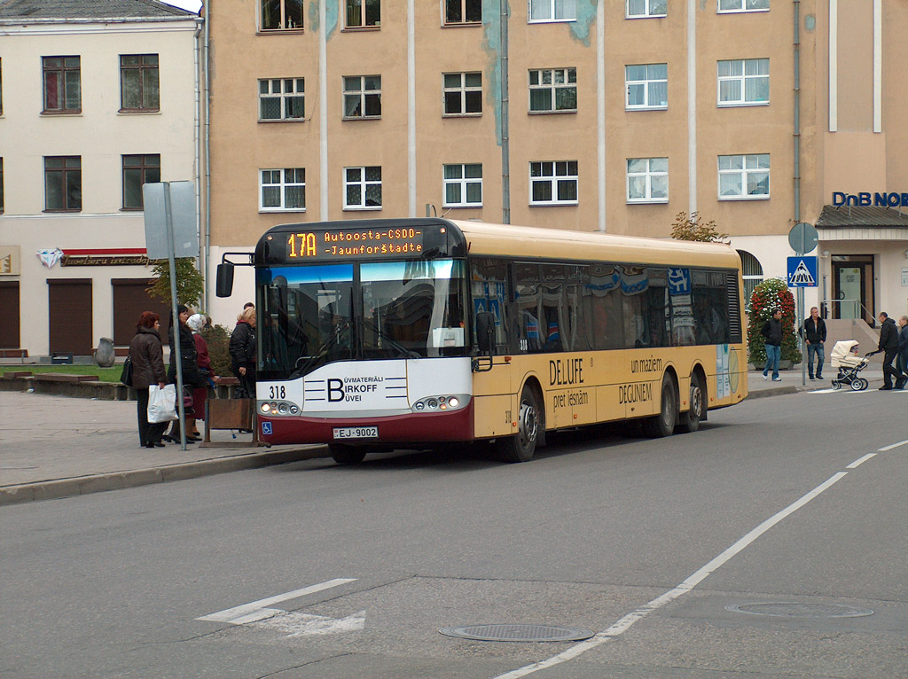 Латвия, Solaris Urbino I 15 № 318