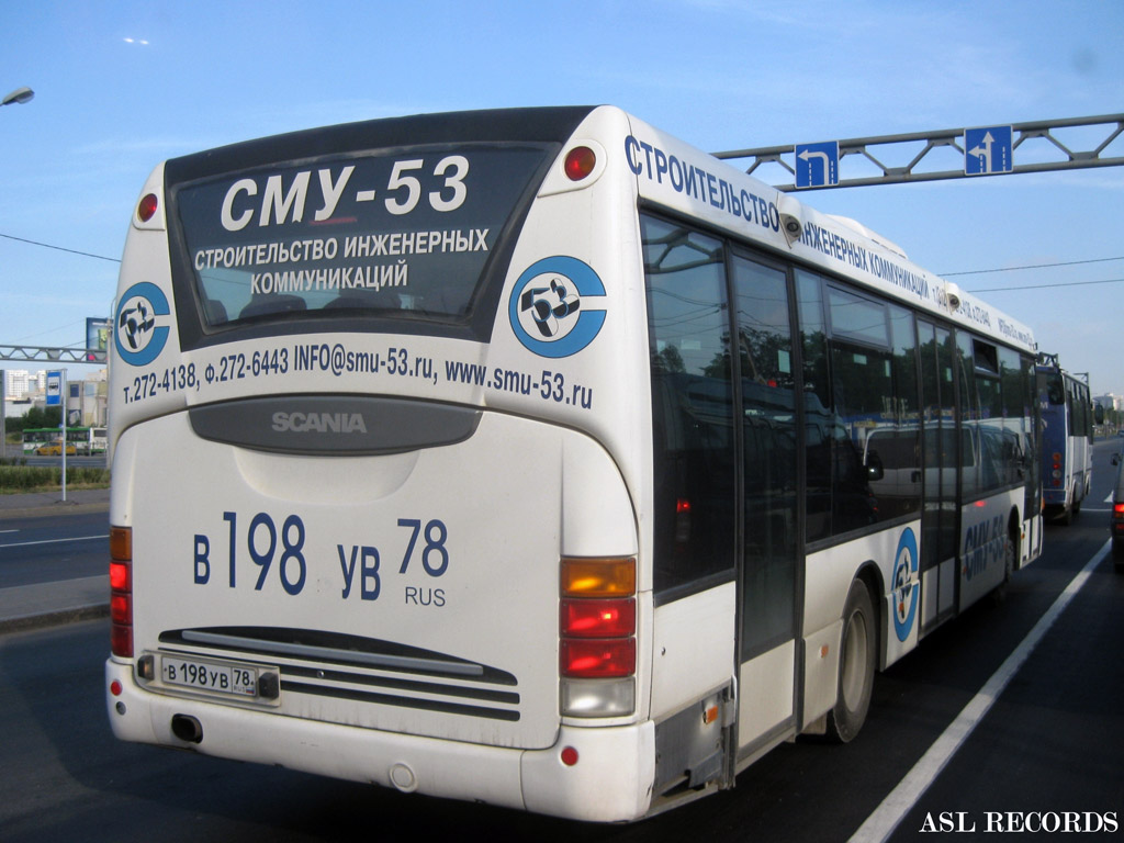 Санкт-Петербург, Scania OmniLink I (Скания-Питер) № В 198 УВ 78