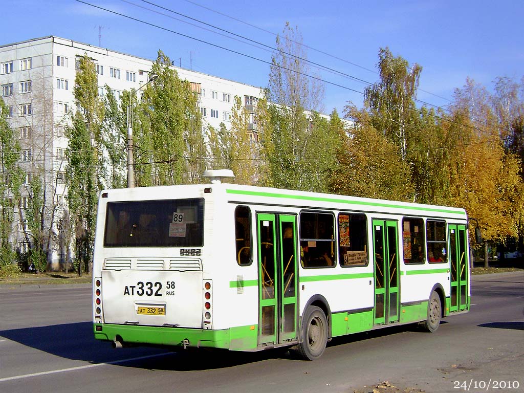 Пензенская область, ЛиАЗ-5256.45 № АТ 332 58