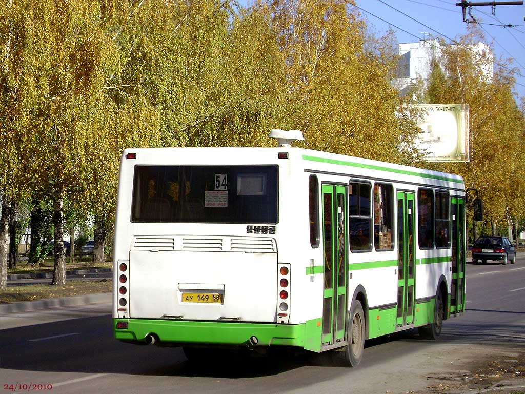 Пензенская область, ЛиАЗ-5256.46 № АУ 149 58