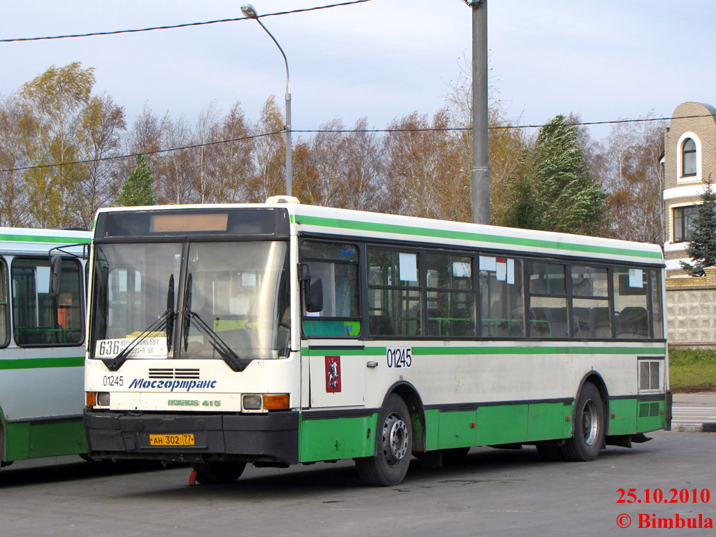 Москва, Ikarus 415.33 № 01245