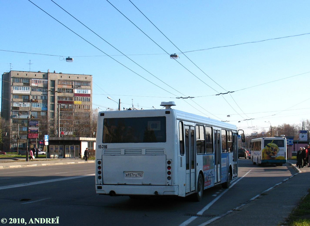 Нижегородская область, ЛиАЗ-5256.25 № 15316