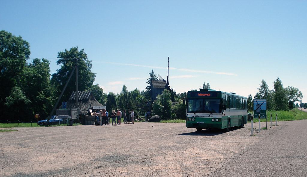 Estonia, Scania CN113CLB Nr 1140; Estonia — Saaremaa — Bus stations, last stops, sites, parks, various