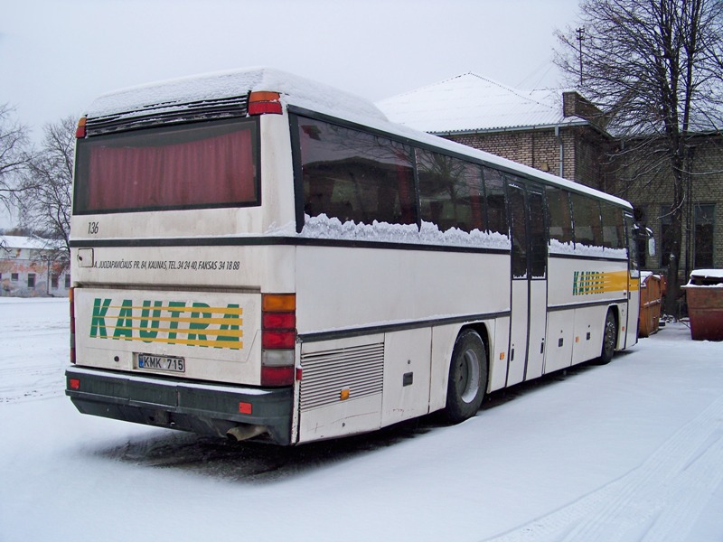 Литва, Neoplan N316Ü Transliner № 136