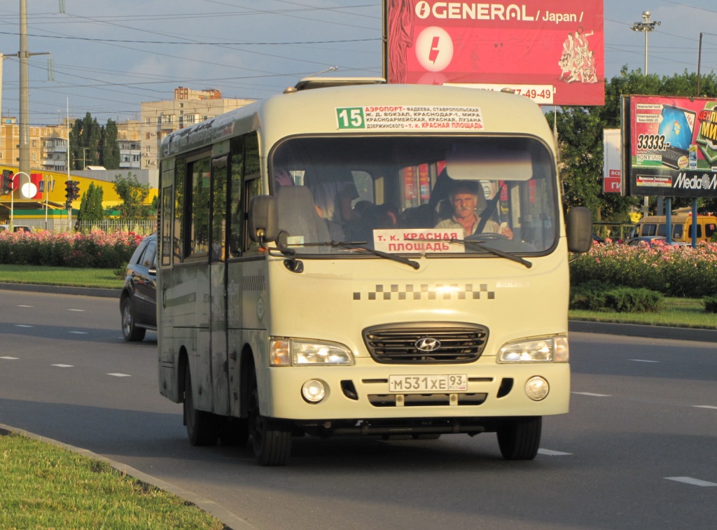 Краснодарский край, Hyundai County SWB C08 (РЗГА) № М 531 ХЕ 93