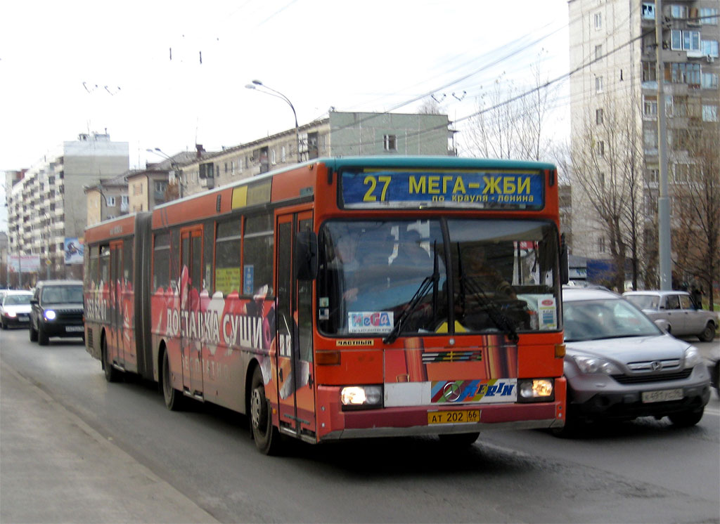 Свердловская область, Mercedes-Benz O405G № АТ 202 66