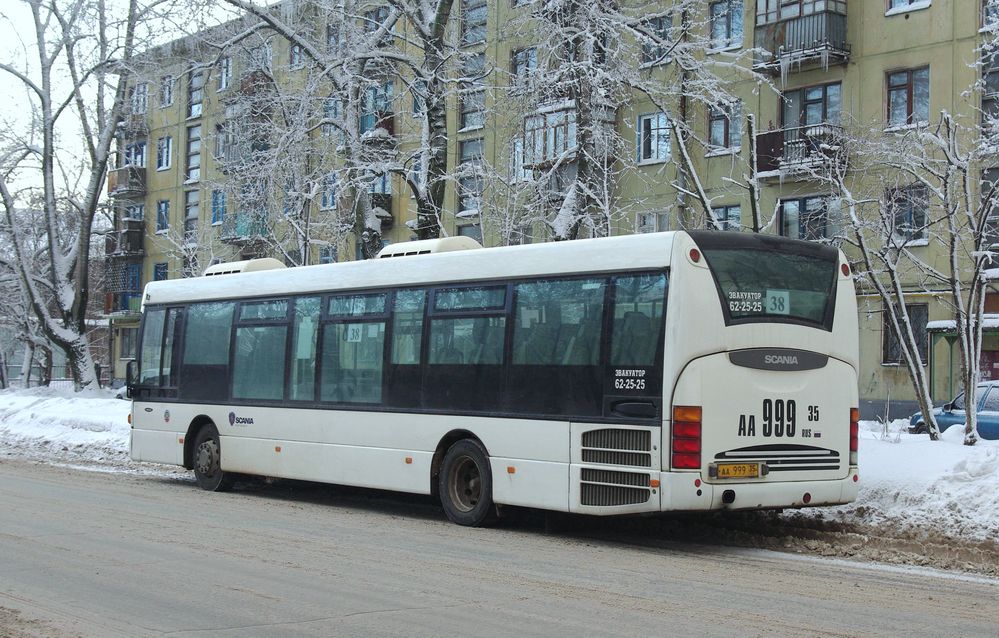 Вологодская область, Scania OmniLink I (Скания-Питер) № АА 999 35