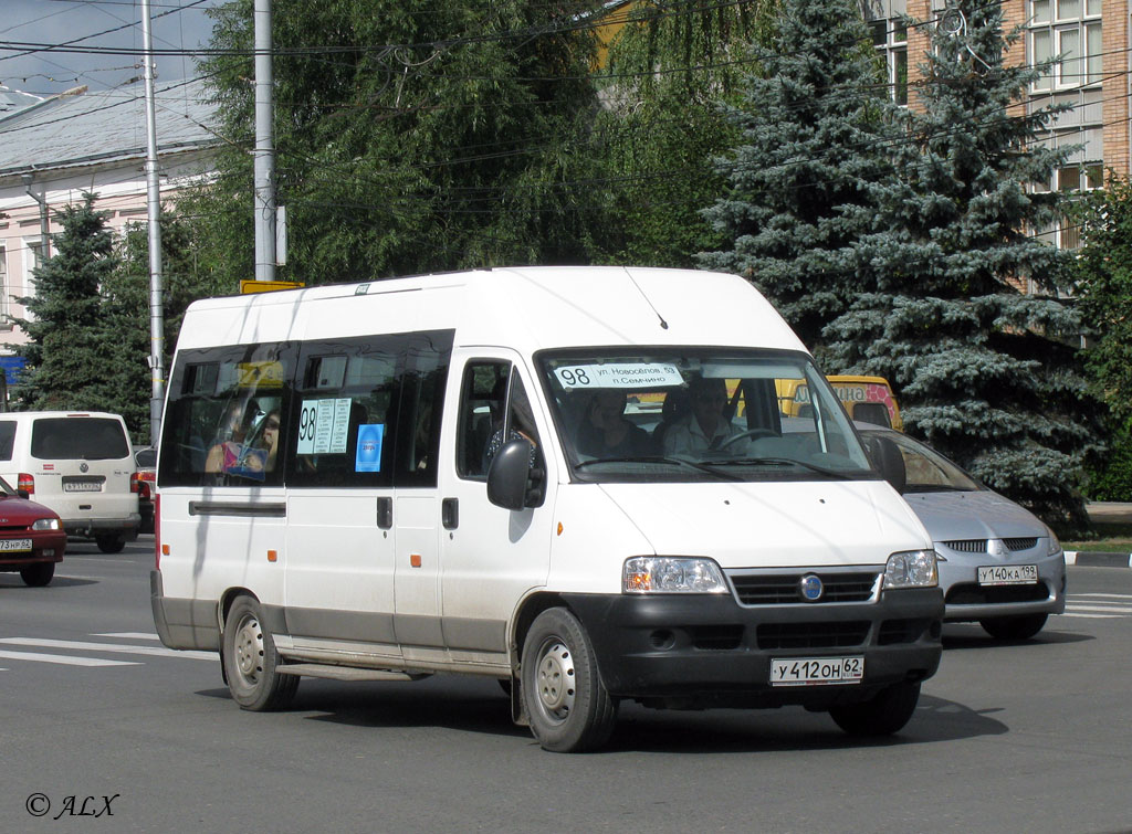 Рязанская область, FIAT Ducato 244 [RUS] № У 412 ОН 62