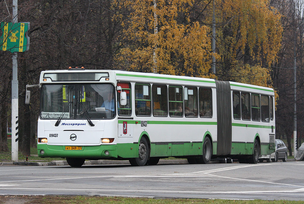 Москва, ЛиАЗ-6212.01 № 09437