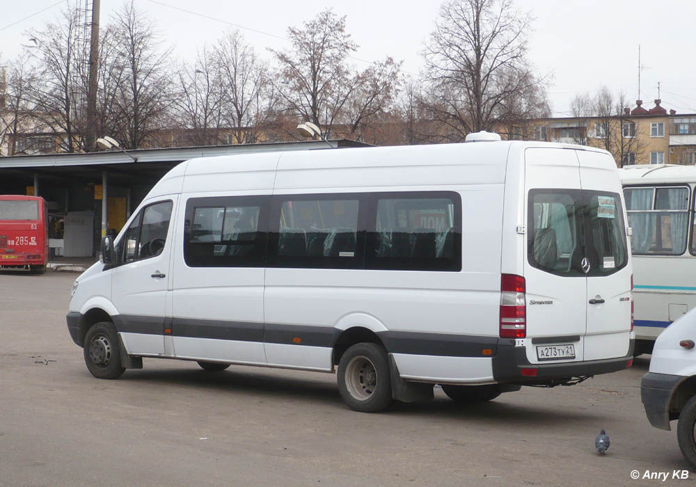 Чувашия, Луидор-22340C (MB Sprinter 515CDI) № А 273 ТУ 21