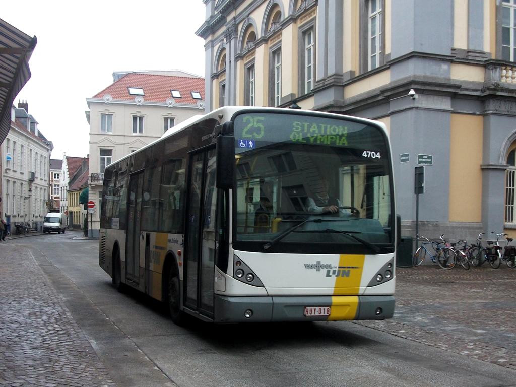 Бельгия, Van Hool New A309 № 4704