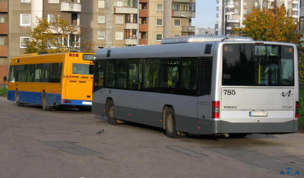 Литва, Volvo 7700 № 785