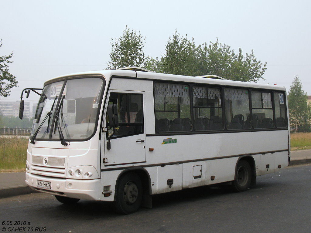 Ярославская область, ПАЗ-320402-03 № У 291 КМ 76