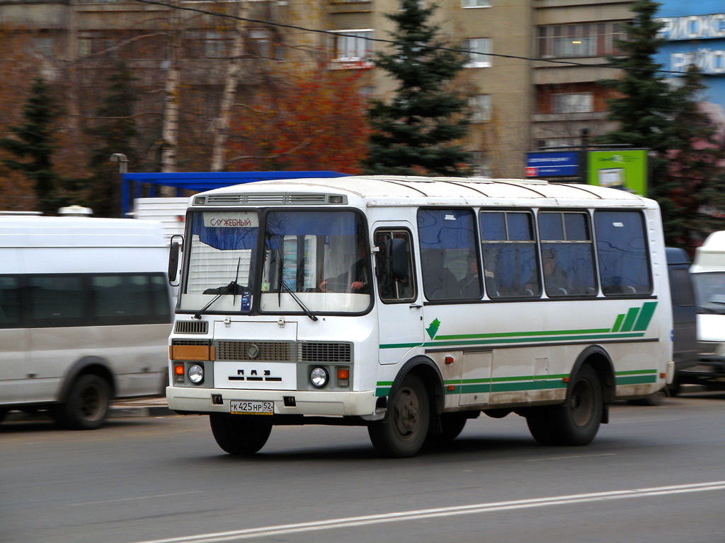Нижегородская область, ПАЗ-3205-60 № К 425 НР 52