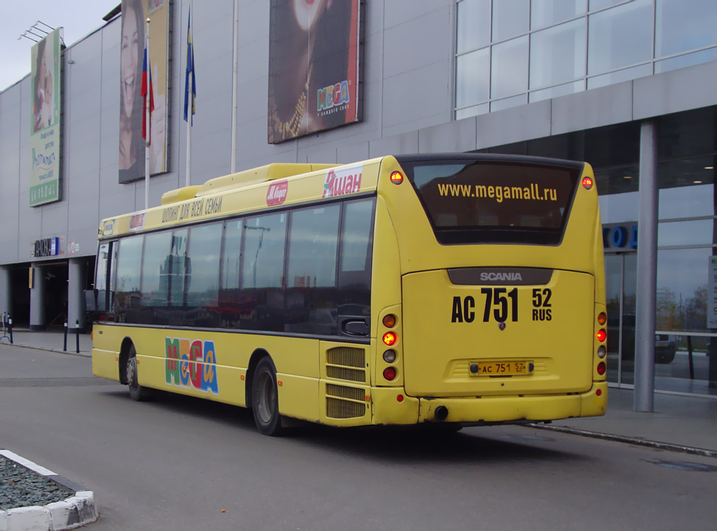 Нижегородская область, Scania OmniLink II (Скания-Питер) № АС 751 52