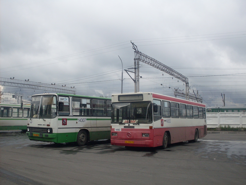 Москва, Mercedes-Benz O325 № 14563