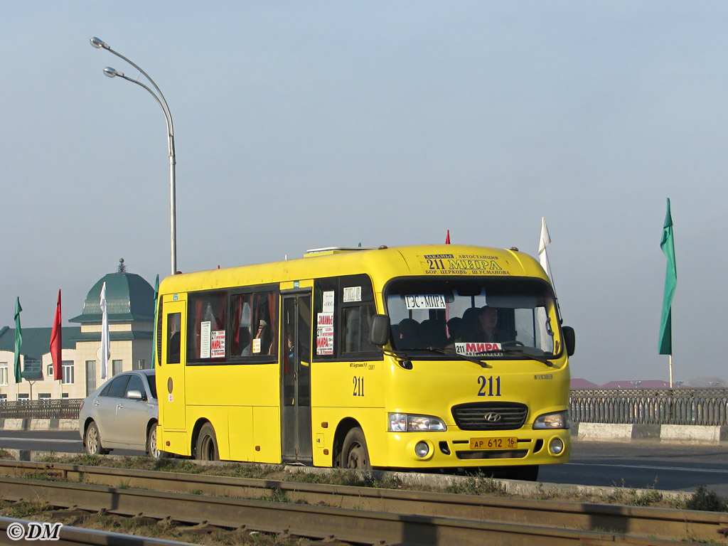 Татарстан, Hyundai County LWB C11 (ТагАЗ) № АР 612 16