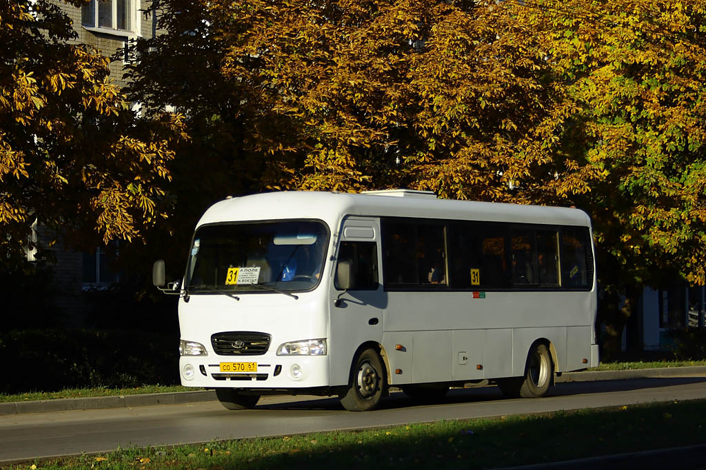 Ростовская область, Hyundai County LWB C10 (ТагАЗ) № СО 570 61