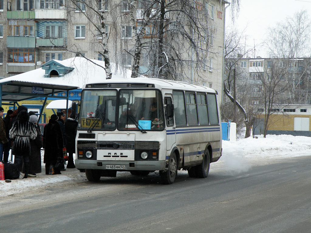 Нижегородская область, ПАЗ-32053 № Н 483 ММ 52