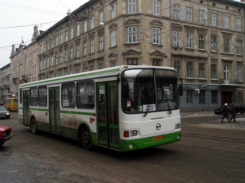 Львовская область, ЛиАЗ-5256.35 № AT 0537 AA