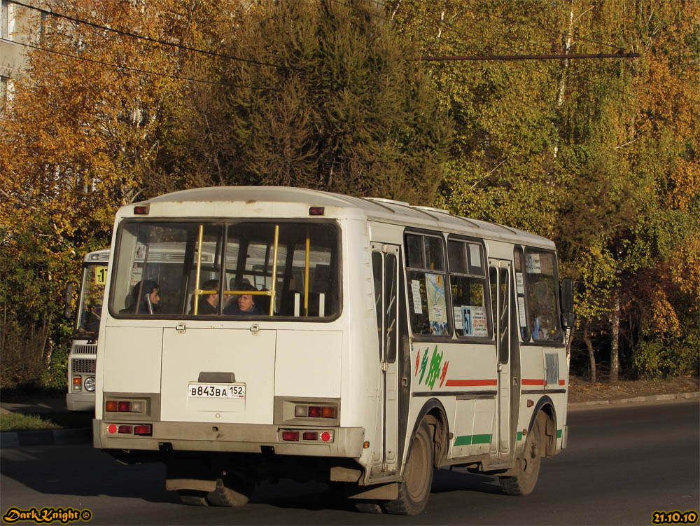 Нижегородская область, ПАЗ-32054 № В 843 ВА 152