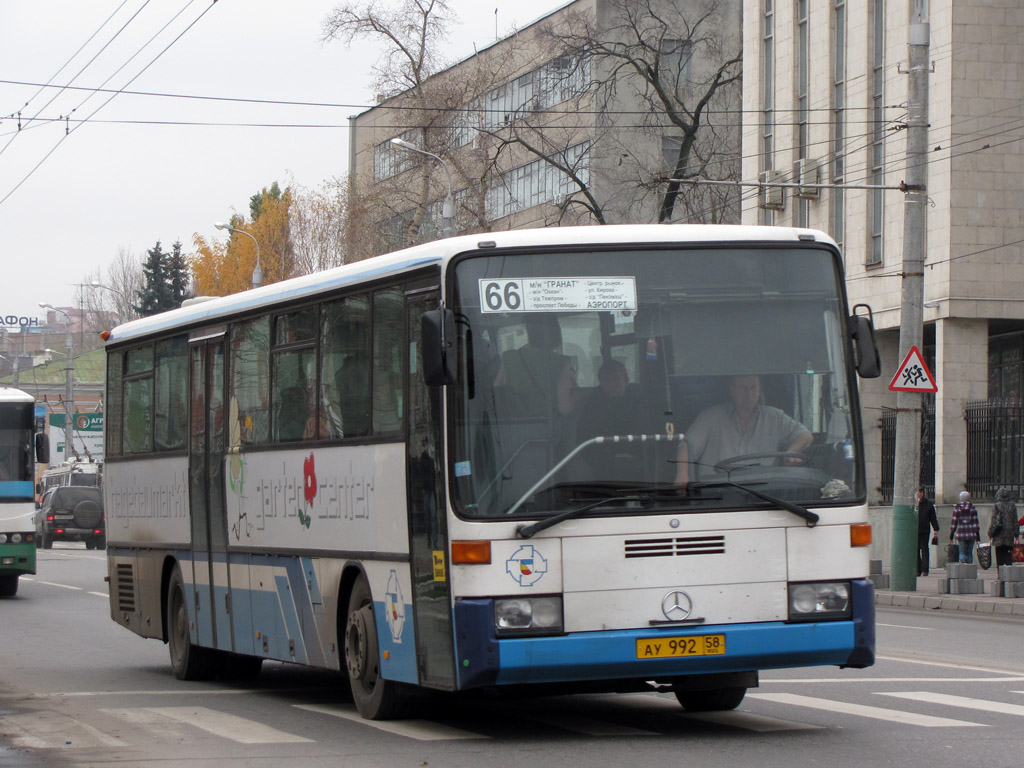 Пензенская область, Mercedes-Benz O408 № АУ 992 58