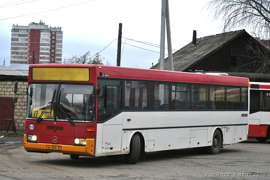 Пермский край, Mercedes-Benz O405 № АС 803 59